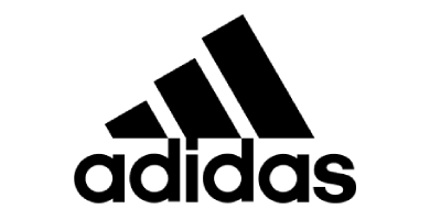 Logo de la marca adidas